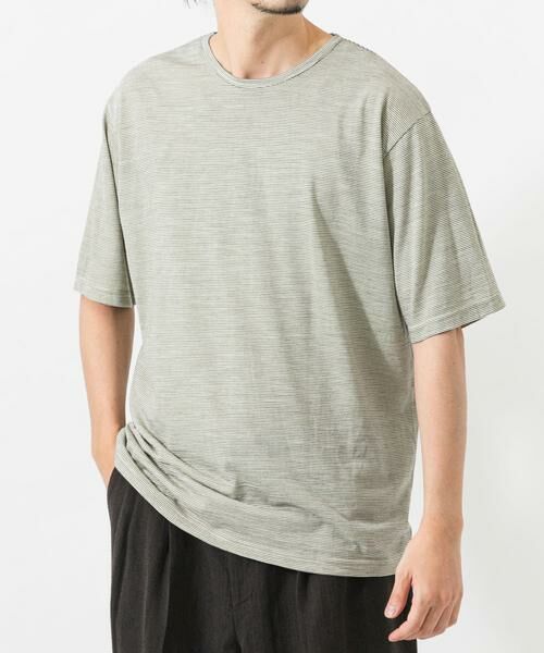 URBAN RESEARCH / アーバンリサーチ Tシャツ | new basic　WASHABLE MERINO WOOL T-SHIRTS | 詳細2