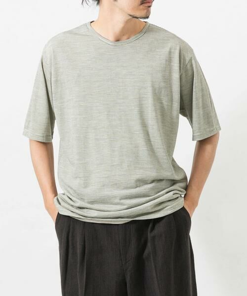 URBAN RESEARCH / アーバンリサーチ Tシャツ | new basic　WASHABLE MERINO WOOL T-SHIRTS | 詳細3