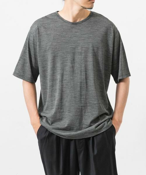URBAN RESEARCH / アーバンリサーチ Tシャツ | new basic　WASHABLE MERINO WOOL T-SHIRTS | 詳細7