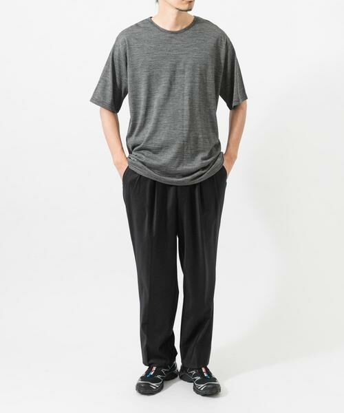 URBAN RESEARCH / アーバンリサーチ Tシャツ | new basic　WASHABLE MERINO WOOL T-SHIRTS | 詳細12