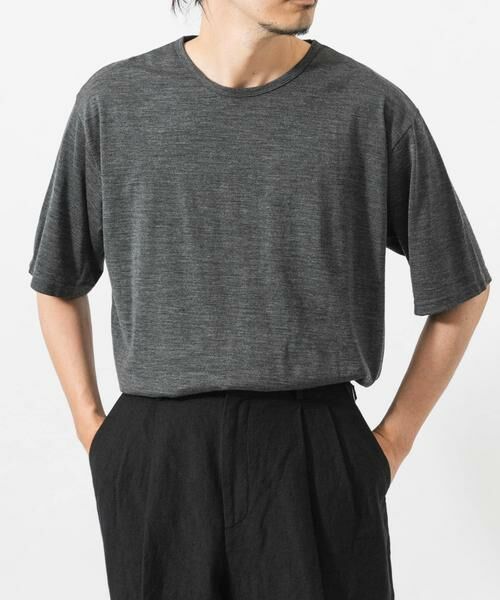 URBAN RESEARCH / アーバンリサーチ Tシャツ | new basic　WASHABLE MERINO WOOL T-SHIRTS | 詳細22