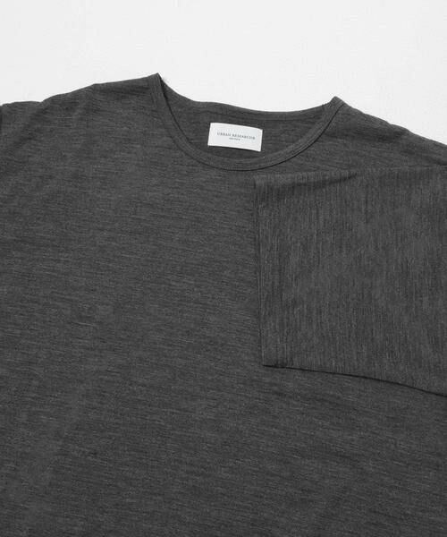 URBAN RESEARCH / アーバンリサーチ Tシャツ | new basic　WASHABLE MERINO WOOL T-SHIRTS | 詳細25