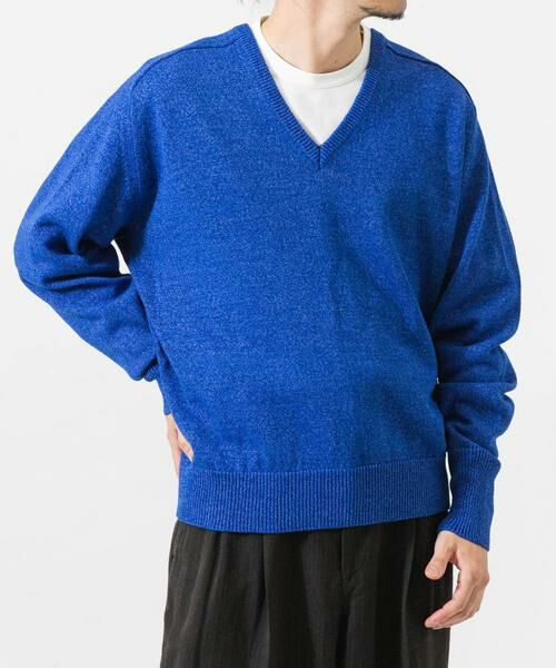 URBAN RESEARCH / アーバンリサーチ ニット・セーター | new basic　WASHI WOOL V-NECK KNIT | 詳細1