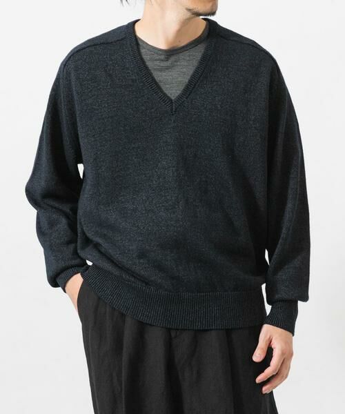 URBAN RESEARCH / アーバンリサーチ ニット・セーター | new basic　WASHI WOOL V-NECK KNIT | 詳細10