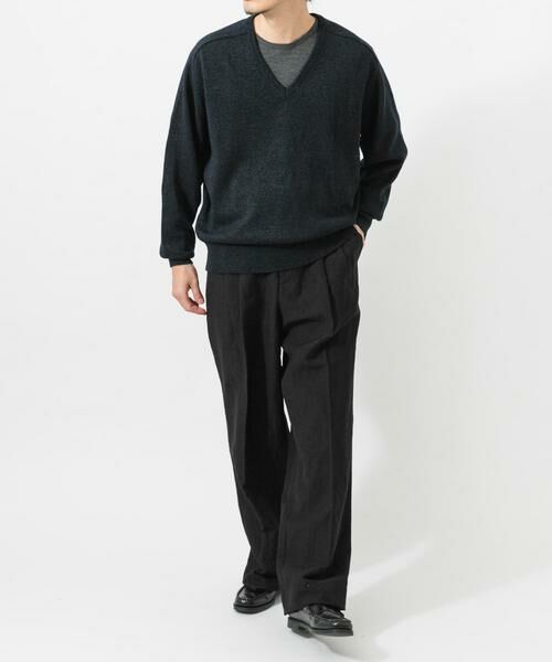 URBAN RESEARCH / アーバンリサーチ ニット・セーター | new basic　WASHI WOOL V-NECK KNIT | 詳細11