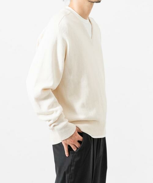 URBAN RESEARCH / アーバンリサーチ ニット・セーター | new basic　WASHI WOOL V-NECK KNIT | 詳細17