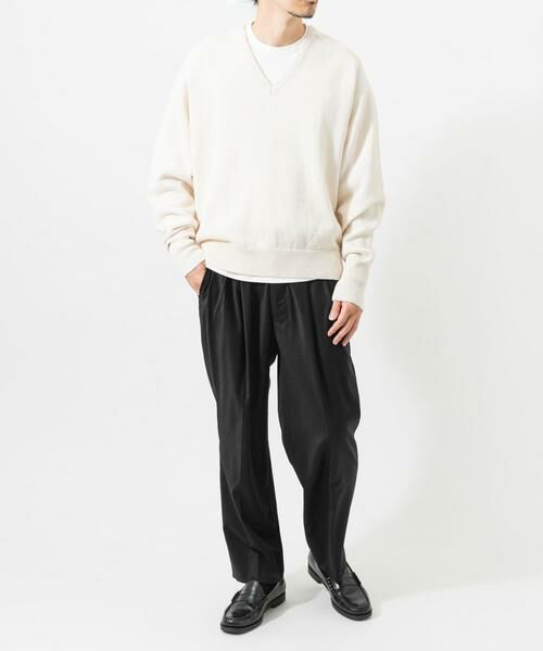 URBAN RESEARCH / アーバンリサーチ ニット・セーター | new basic　WASHI WOOL V-NECK KNIT | 詳細19