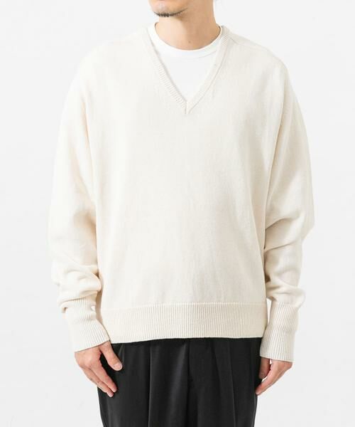 URBAN RESEARCH / アーバンリサーチ ニット・セーター | new basic　WASHI WOOL V-NECK KNIT | 詳細20