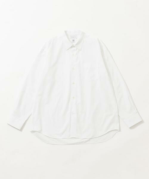 URBAN RESEARCH / アーバンリサーチ シャツ・ブラウス | new basic　THOMAS MASON LONG-SLEEVE OVER SHIRTS（ホワイト）