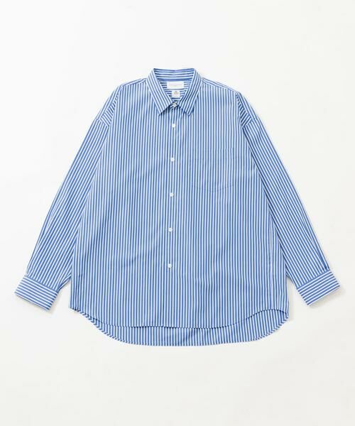 URBAN RESEARCH / アーバンリサーチ シャツ・ブラウス | new basic　THOMAS MASON LONG-SLEEVE OVER SHIRTS（ストライプ）