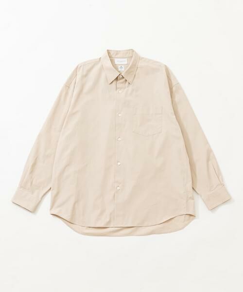 URBAN RESEARCH / アーバンリサーチ シャツ・ブラウス | new basic　THOMAS MASON LONG-SLEEVE OVER SHIRTS（ベージュ）