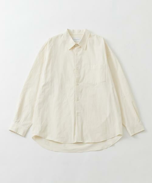 URBAN RESEARCH / アーバンリサーチ シャツ・ブラウス | new basic　QUIET REGULAR SHIRTS（アイボリー）