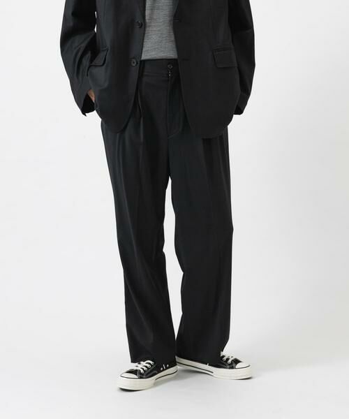 URBAN RESEARCH / アーバンリサーチ その他パンツ | new basic　WOOL SILK TAPERED SLACKS | 詳細1