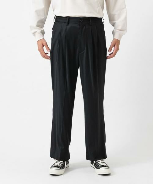 URBAN RESEARCH / アーバンリサーチ その他パンツ | new basic　WOOL SILK TAPERED SLACKS | 詳細4