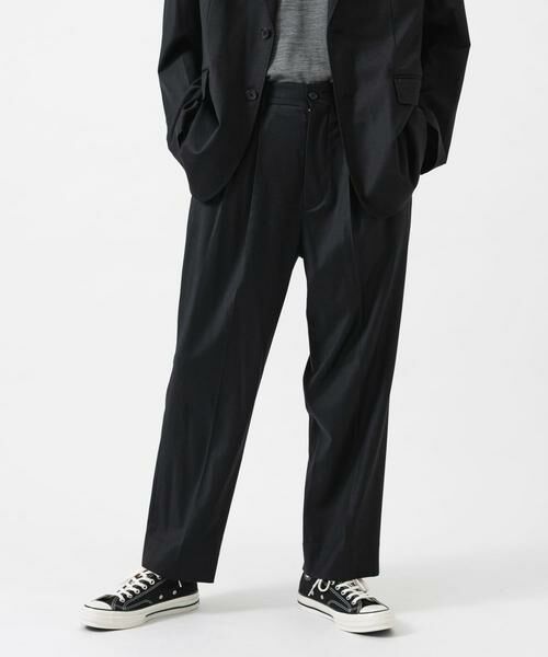 URBAN RESEARCH / アーバンリサーチ その他パンツ | new basic　WOOL SILK WIDE SLACKS | 詳細1