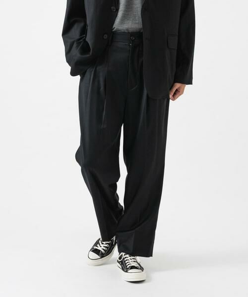 URBAN RESEARCH / アーバンリサーチ その他パンツ | new basic　WOOL SILK WIDE SLACKS | 詳細2