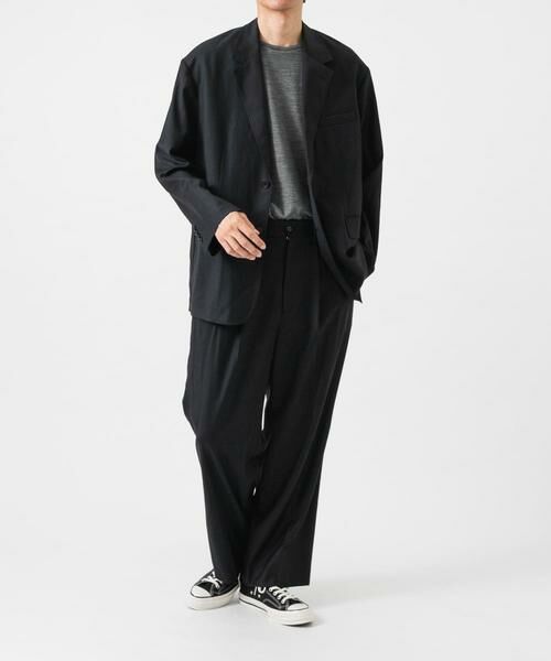 URBAN RESEARCH / アーバンリサーチ その他パンツ | new basic　WOOL SILK WIDE SLACKS | 詳細3