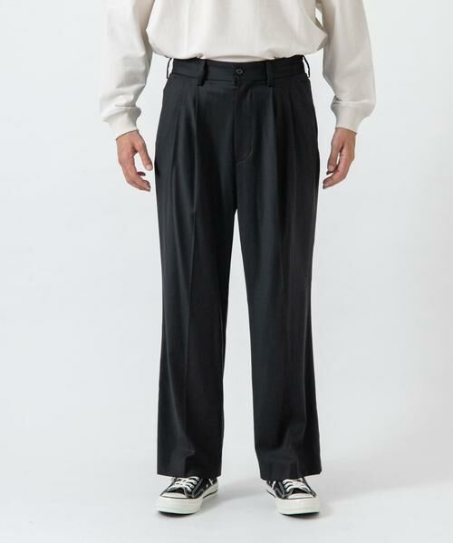 URBAN RESEARCH / アーバンリサーチ その他パンツ | new basic　WOOL SILK WIDE SLACKS | 詳細4