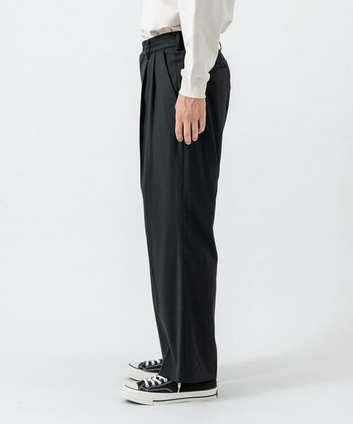 URBAN RESEARCH / アーバンリサーチ その他パンツ | new basic　WOOL SILK WIDE SLACKS | 詳細5