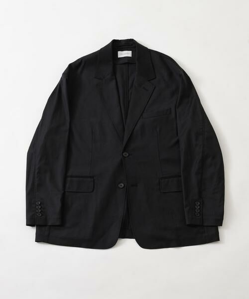 URBAN RESEARCH / アーバンリサーチ その他アウター | new basic　WOOL SILK SINGLE JACKET（ブラック）
