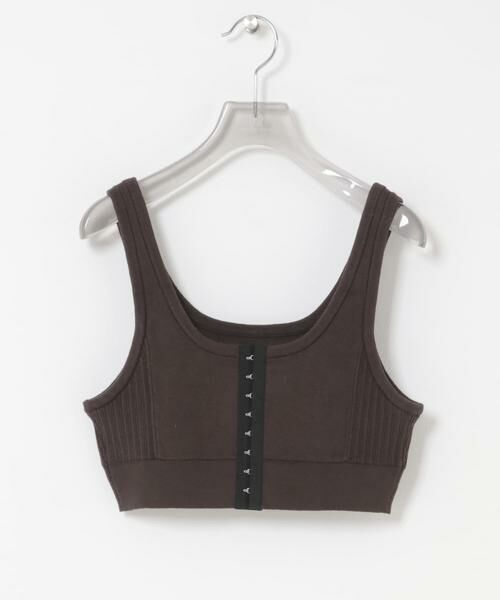 URBAN RESEARCH / アーバンリサーチ ニット・セーター | new basic　FLUID KNIT BUISTIER（ダークブラウン）