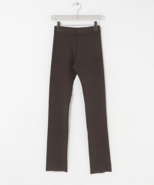 URBAN RESEARCH / アーバンリサーチ その他パンツ | new basic　FRAME FLUID KNIT PANTS（ダークブラウン）