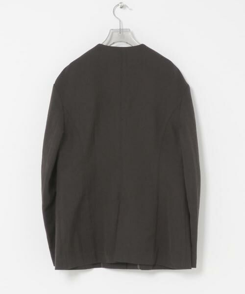 URBAN RESEARCH / アーバンリサーチ ノーカラージャケット | new basic　WOOL LINEN SILK JACKET | 詳細5