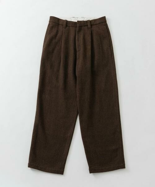 URBAN RESEARCH / アーバンリサーチ その他パンツ | new basic　BOILED WOOL TROUSER（ブラウン）