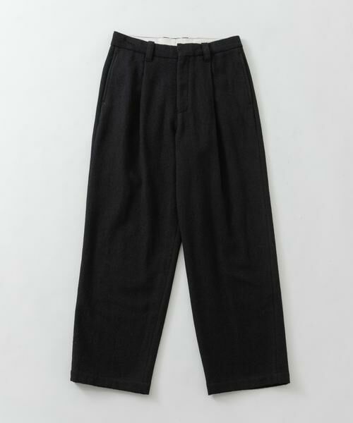URBAN RESEARCH / アーバンリサーチ その他パンツ | new basic　BOILED WOOL TROUSER（ブラック）