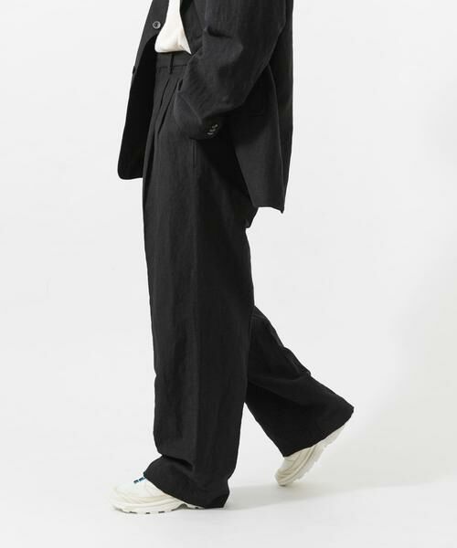 URBAN RESEARCH / アーバンリサーチ その他パンツ | new basic WOOL LINEN TROUSER | 詳細1