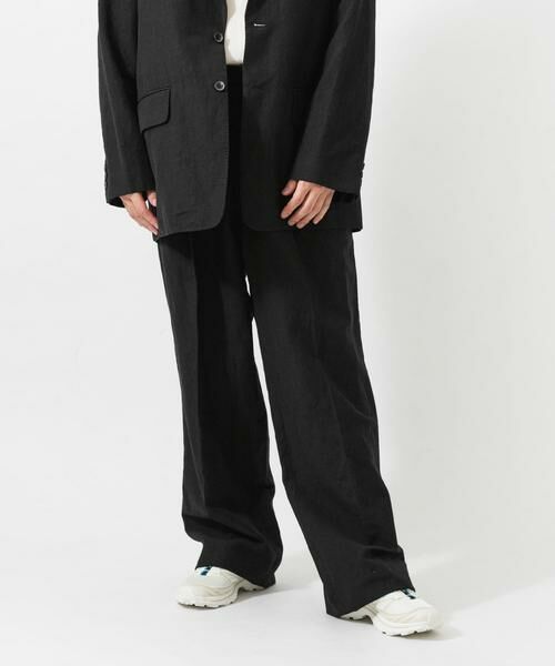 URBAN RESEARCH / アーバンリサーチ その他パンツ | new basic WOOL LINEN TROUSER | 詳細4