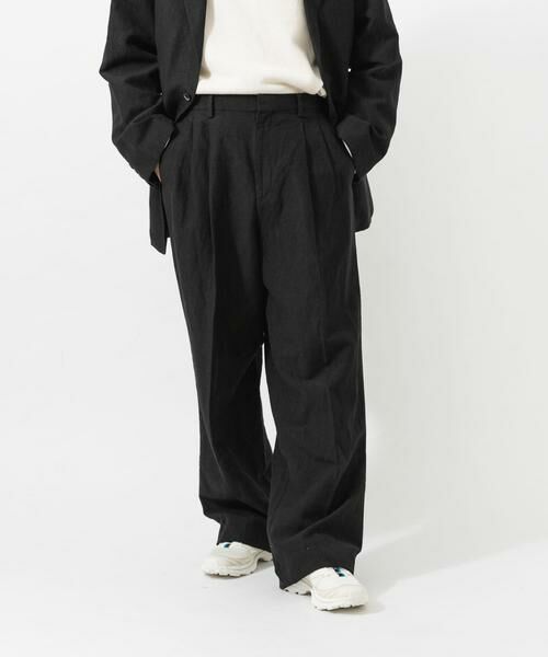 URBAN RESEARCH / アーバンリサーチ その他パンツ | new basic WOOL LINEN TROUSER | 詳細5