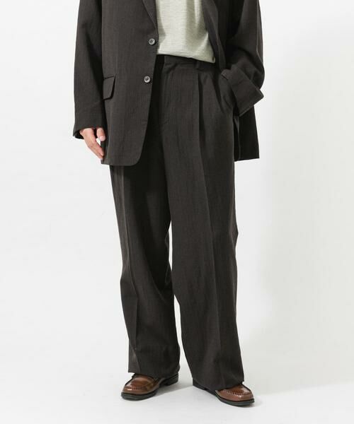 URBAN RESEARCH / アーバンリサーチ その他パンツ | new basic　WOOL SILK LINEN TROUSER | 詳細1