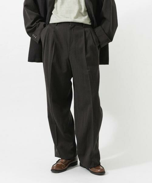 URBAN RESEARCH / アーバンリサーチ その他パンツ | new basic　WOOL SILK LINEN TROUSER | 詳細2