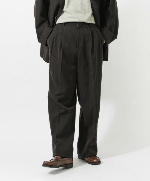 URBAN RESEARCH / アーバンリサーチ その他パンツ | new basic　WOOL SILK LINEN TROUSER | 詳細4
