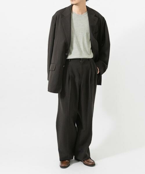 URBAN RESEARCH / アーバンリサーチ その他パンツ | new basic　WOOL SILK LINEN TROUSER | 詳細5