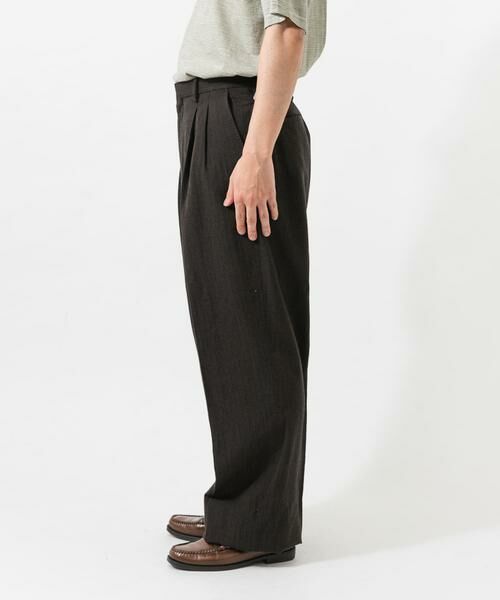 URBAN RESEARCH / アーバンリサーチ その他パンツ | new basic　WOOL SILK LINEN TROUSER | 詳細8