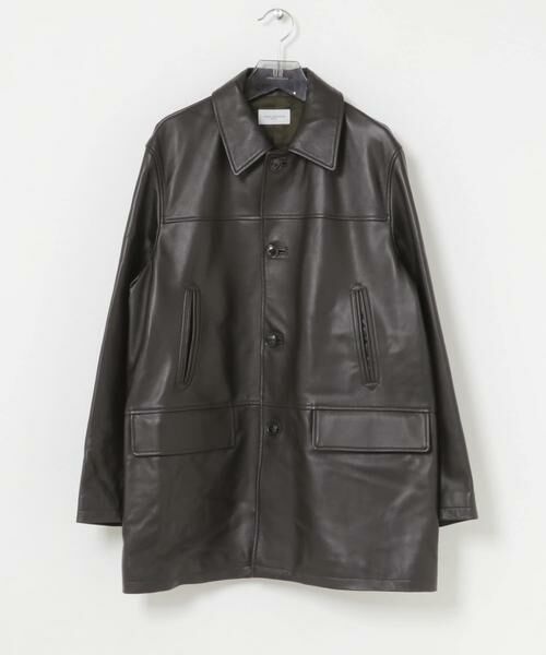 URBAN RESEARCH / アーバンリサーチ レザーブルゾン・ジャケット | new basic　LAMB LEATHER CAR COAT | 詳細10