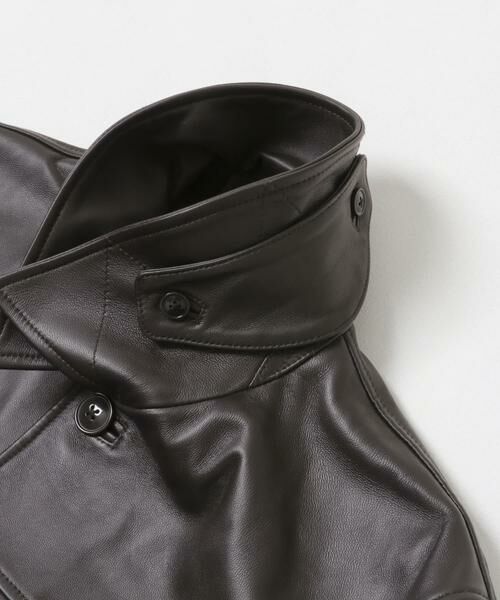 URBAN RESEARCH / アーバンリサーチ レザーブルゾン・ジャケット | new basic　LAMB LEATHER CAR COAT | 詳細11