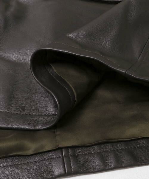 URBAN RESEARCH / アーバンリサーチ レザーブルゾン・ジャケット | new basic　LAMB LEATHER CAR COAT | 詳細15