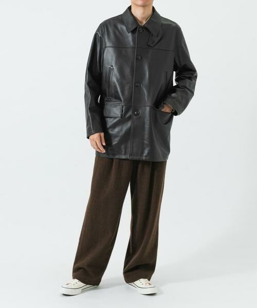 URBAN RESEARCH / アーバンリサーチ レザーブルゾン・ジャケット | new basic　LAMB LEATHER CAR COAT | 詳細2