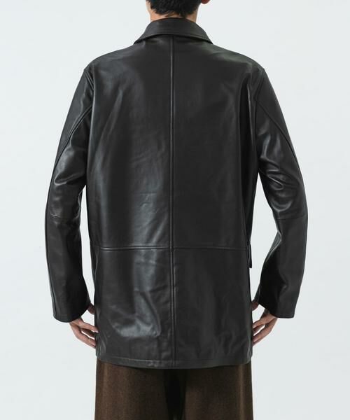 URBAN RESEARCH / アーバンリサーチ レザーブルゾン・ジャケット | new basic　LAMB LEATHER CAR COAT | 詳細6