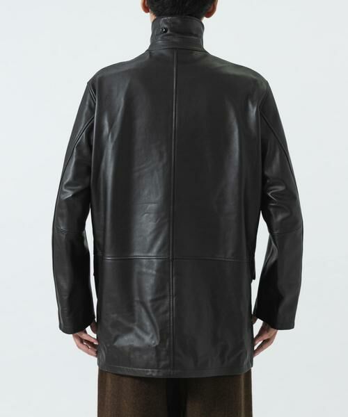 URBAN RESEARCH / アーバンリサーチ レザーブルゾン・ジャケット | new basic　LAMB LEATHER CAR COAT | 詳細9