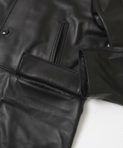 URBAN RESEARCH / アーバンリサーチ レザーブルゾン・ジャケット | new basic　LAMB LEATHER CAR COAT | 詳細19