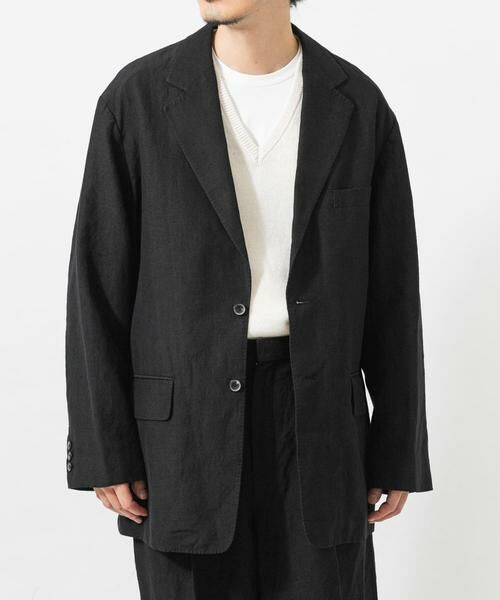 URBAN RESEARCH / アーバンリサーチ その他アウター | new basic　WOOL LINEN SINGLE JACKET | 詳細2
