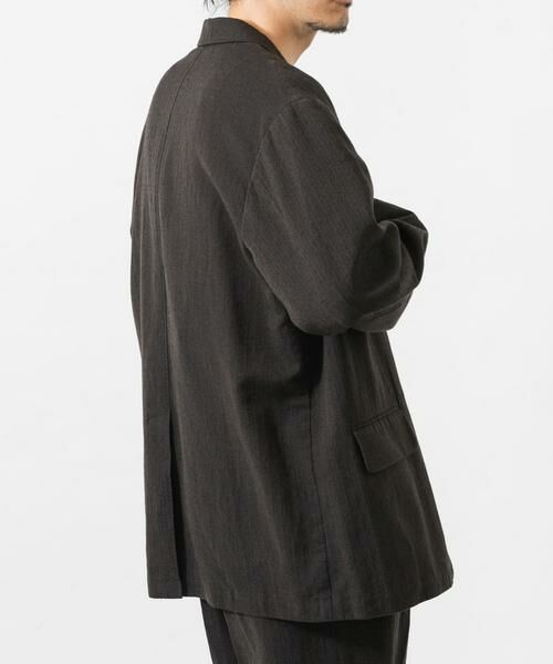 URBAN RESEARCH / アーバンリサーチ その他アウター | new basic　WOOL SILK LINEN SINGLE JACKET | 詳細4