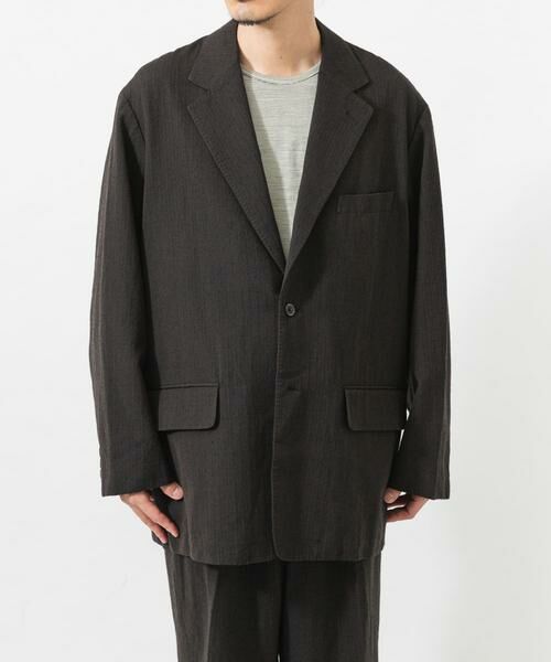 URBAN RESEARCH / アーバンリサーチ その他アウター | new basic　WOOL SILK LINEN SINGLE JACKET | 詳細8