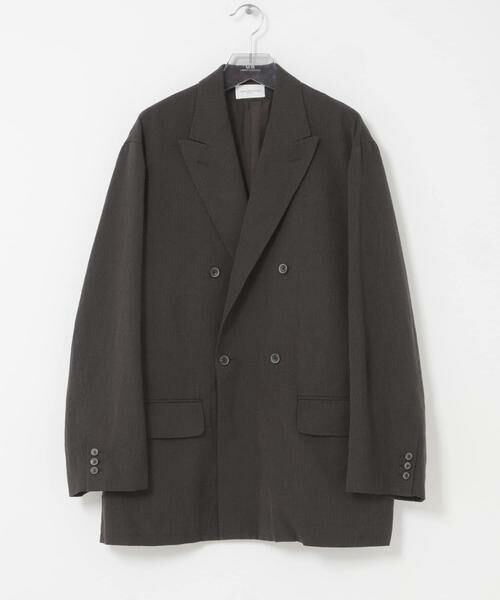URBAN RESEARCH / アーバンリサーチ その他アウター | new basic　WOOL SILK LINEN DOUBLE JACKET | 詳細10