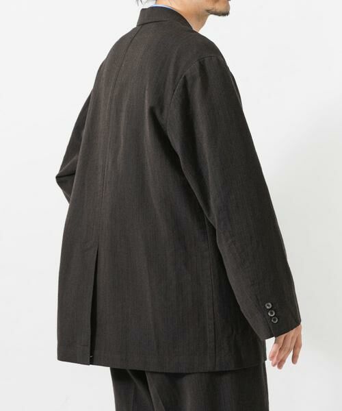URBAN RESEARCH / アーバンリサーチ その他アウター | new basic　WOOL SILK LINEN DOUBLE JACKET | 詳細2