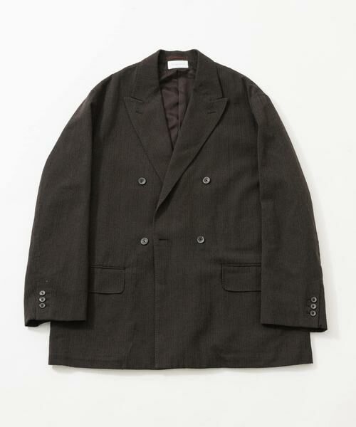 URBAN RESEARCH / アーバンリサーチ その他アウター | new basic　WOOL SILK LINEN DOUBLE JACKET | 詳細6